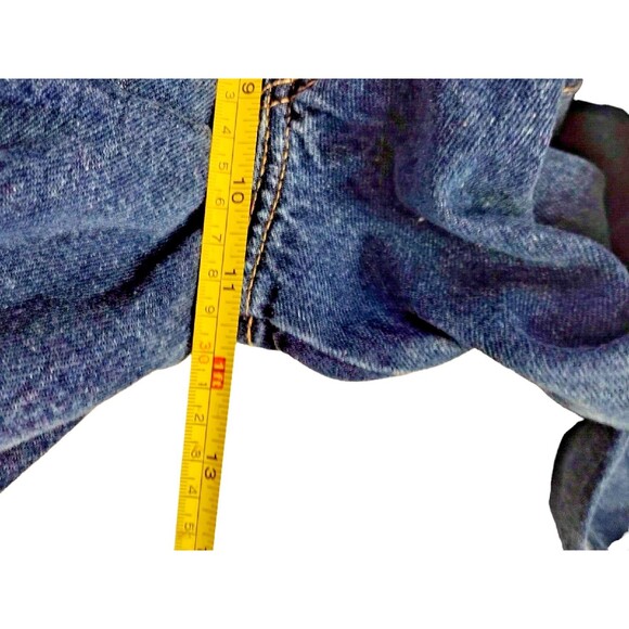 VTG 80's Calvin Klein Womens Size 11 Denim Blue Jeans High Rise Dark Wash Cotton - Picture 8 of 10